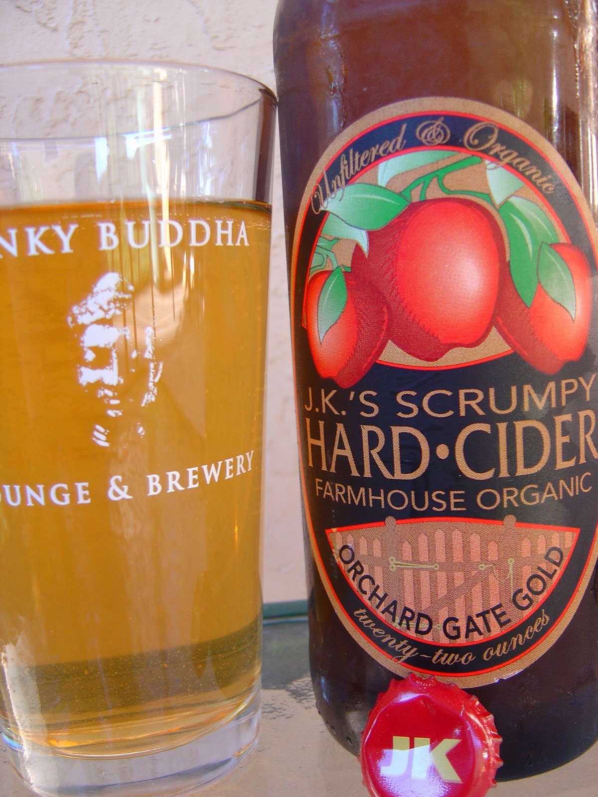 Daily Beer Review J.K.'s Scrumpy Farmhouse Organic Orchard Gate Gold