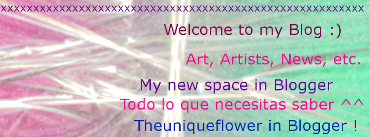 Theuniqueflower On Blogger