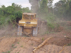 Desmonte sobre Ruta 86, a 18 km de Tartagal