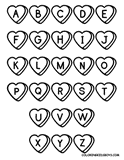 valentine alphabet all at coloring pages book for kids boys tb Hodge Podge of Valentine’s Day Ideas 12