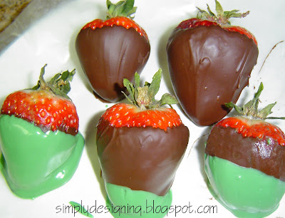 strawberries+dipped | Chocolate Covered Strawberries - St. Patty's Day Style | 9 |