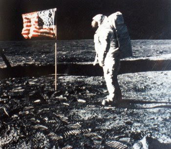 first man on moon copy