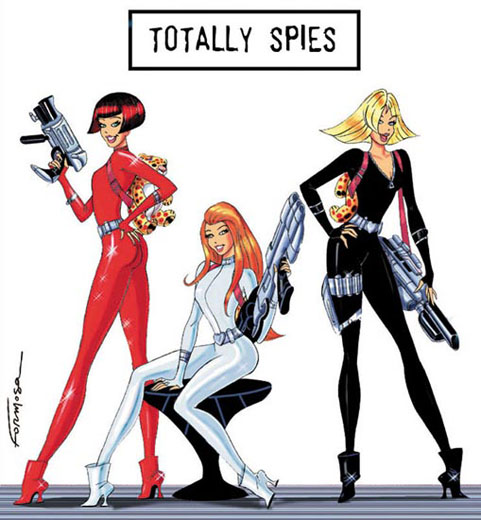 Totally Spies Cartoon Photos