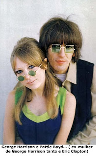 Fotos antigas de gente muito famosa George+Harrison+and+Pattie+Boyd+%28she+is+the+former+wife+of+both+George+Harrison+and+Eric+Clapton%29+George+Harrison+e+Pattie+Boyd+%28ela+%C3%A9+a+ex-mulher+de+George+Harrison+tanto+e+Eric+Clapton%29