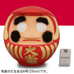Daruma Doll Museum : Hige Daruma with Beard Daruma Doll Museum : Hige Daruma with Beard