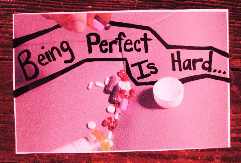 bEING pERFECT iS hARD