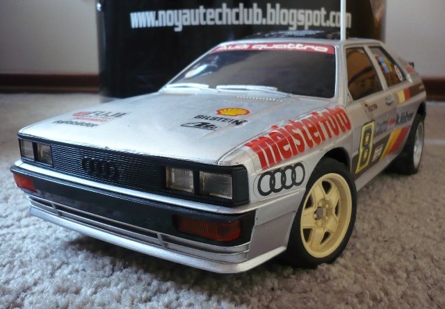 AUDI QUATTRO 1988 escala 1:11