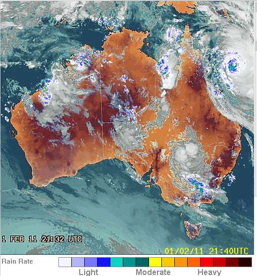 Cyclone Yasi Weather