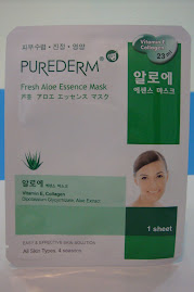 Purederm(Fresh Aloe Essence Mask)from korea