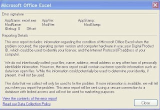 office si chiude con errore