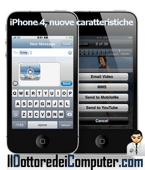 nuove caratteristiche iphone 4