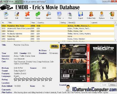 aggiornamento database emdb