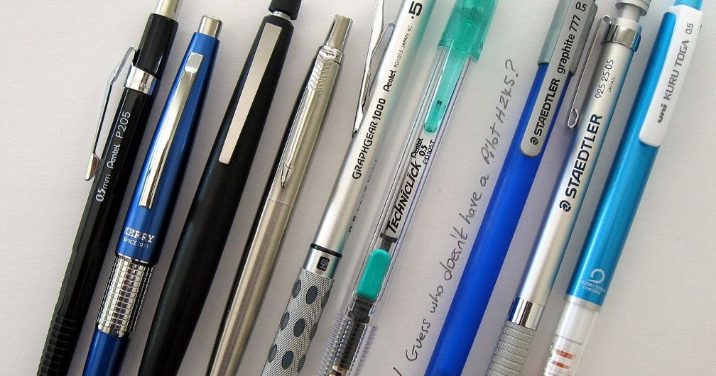Dave's Mechanical Pencils Top 10 General Mechanical Pencils