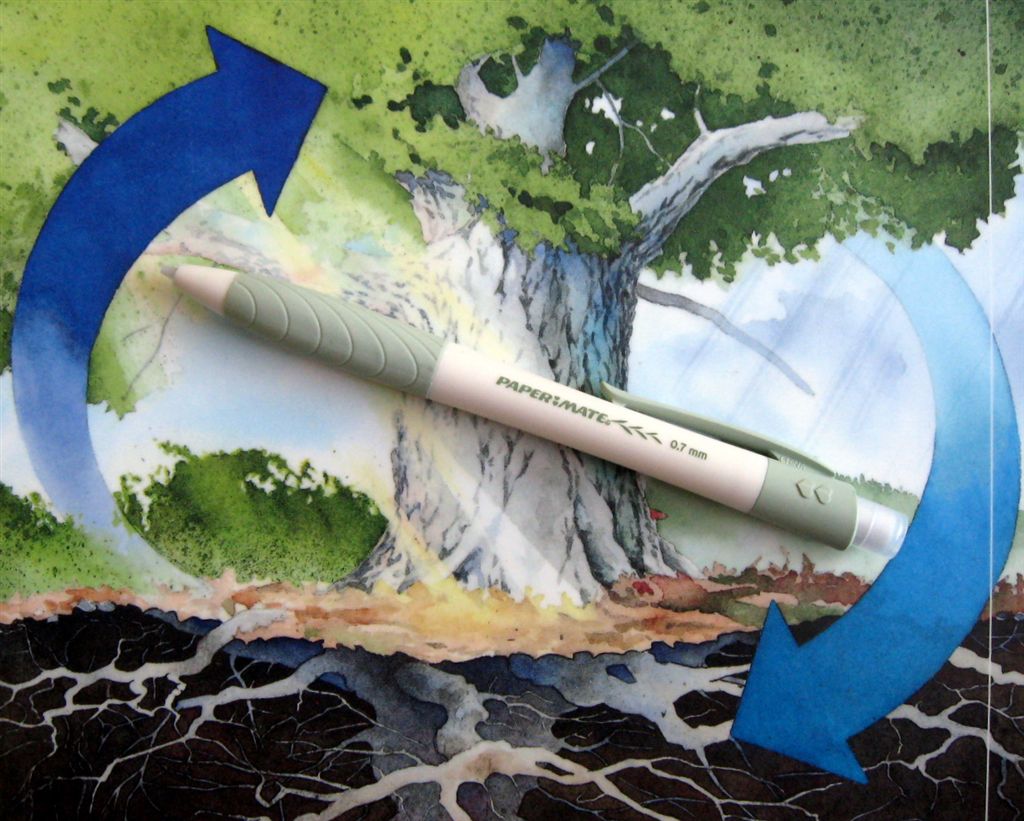 papermate biodegradable pen