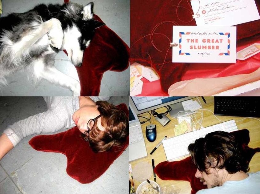 Introduction to ThreeDimensional Design Blood Puddle Pillow