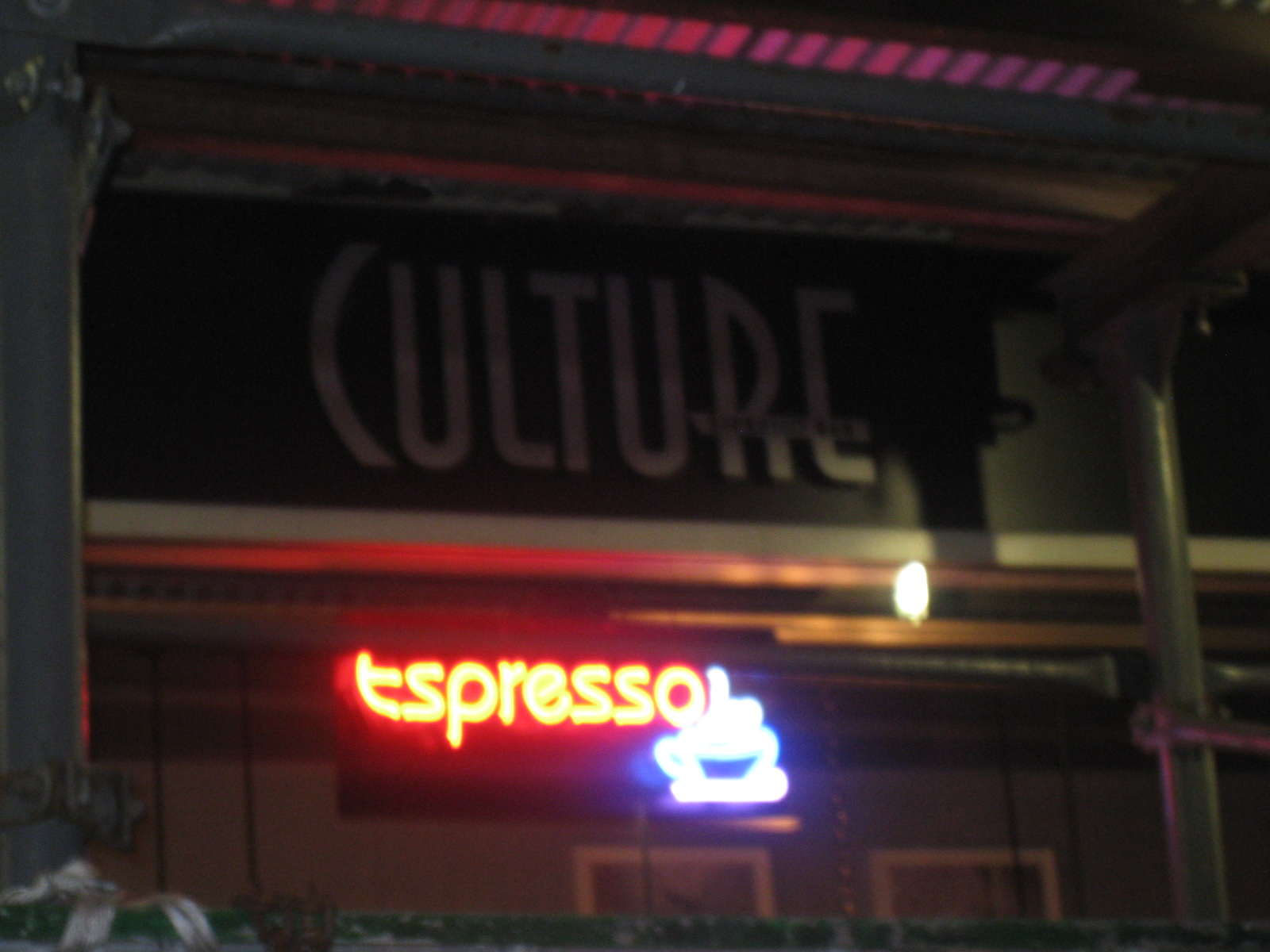 culture espresso bar