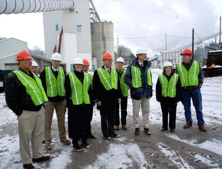 Solomon's words for the wise Pennsylvania Legislators Tour Paper Plant