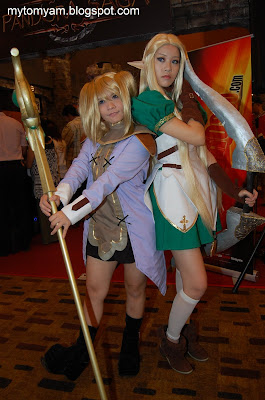 The cosplay characters of the