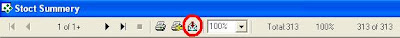 Preview window contain export Button