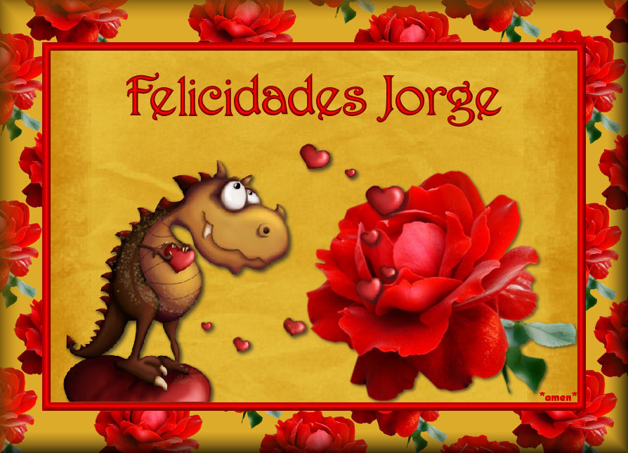 Día del libro / San Jordi SANT+JORDI4.FELICIDADES+JORGE