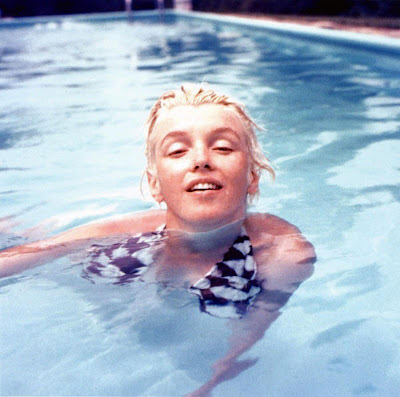 Marilyn Monroe never saved anything for the swim back