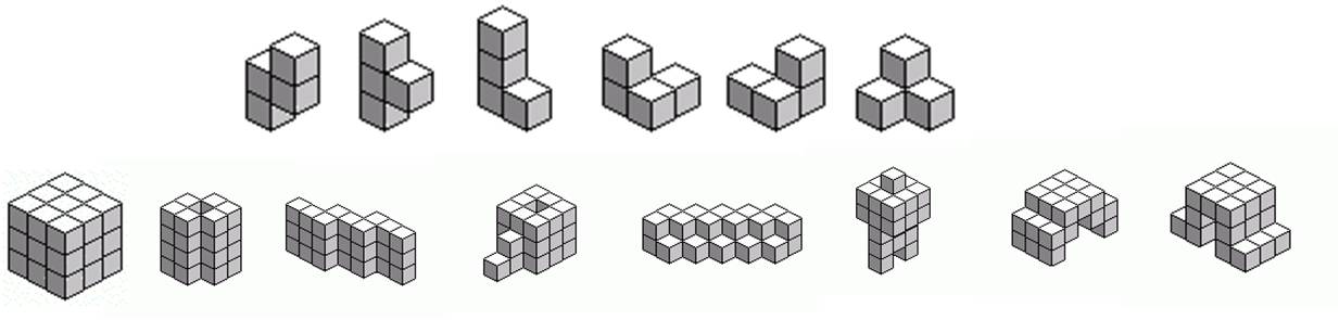 soma cubes patterns