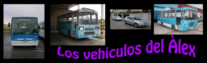 LOS VEHICULOS DEL ALEX