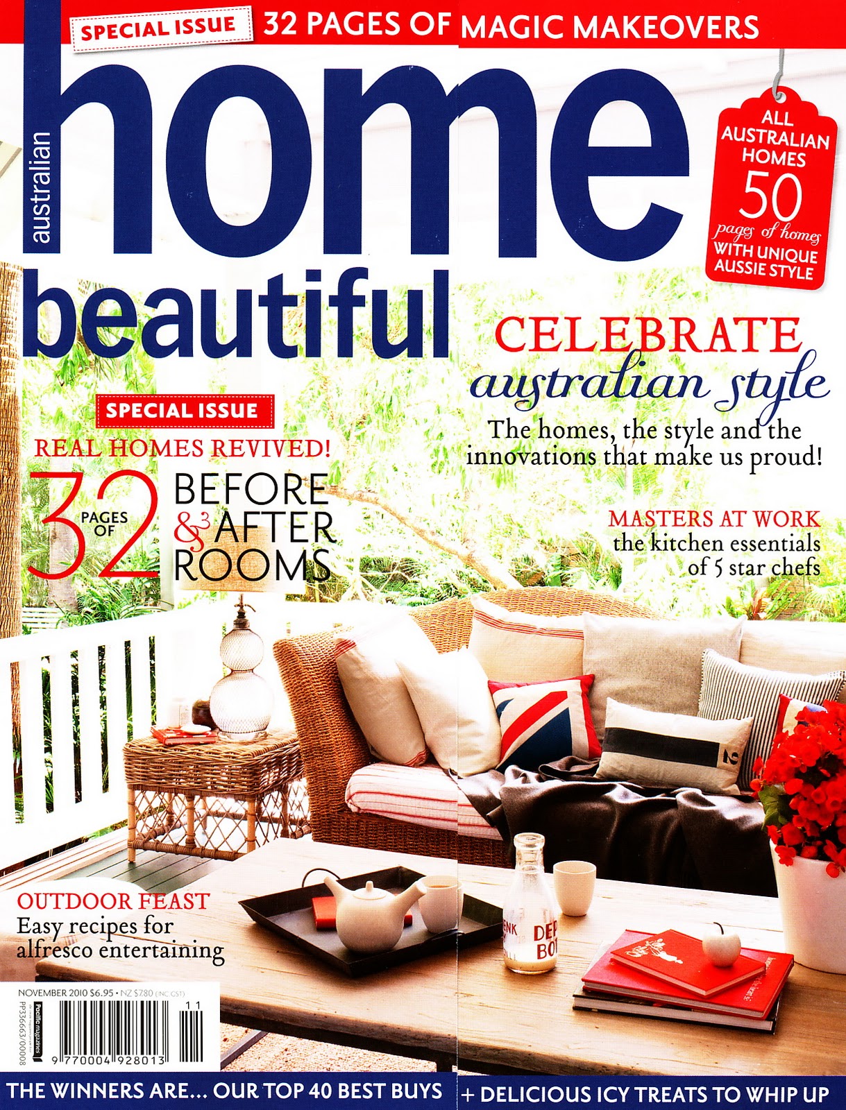 ALREADY A MEMBER? There are a myriad of decorating ideas for your home in House Beautiful magazine. There are tips from designers, makeovers, organizing ideas, cleaning tips, and color scheme ideas that you will love in each issue of your subscription.