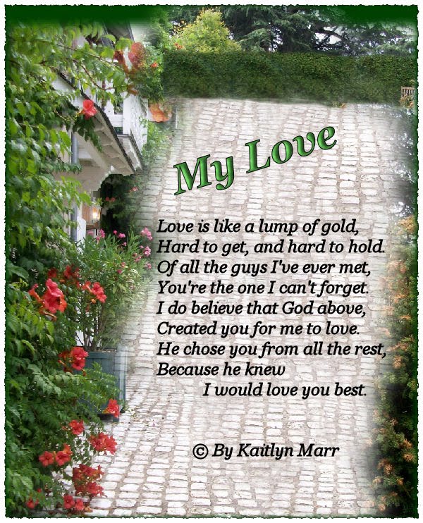 My Love happy birthday my love poems. My Love