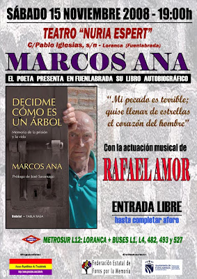 Marcos Ana en Fuenlabrada