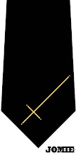 Black - Logo Cross Design (Silk)