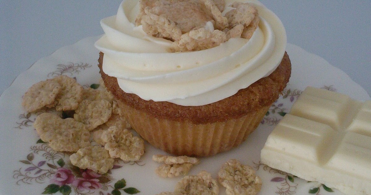 Cookies 'n Cupcakes White Chocolate Cornflakes Cupcakes