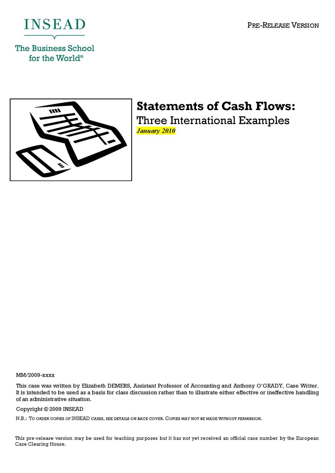 preparation of statement of cash flows preparation of statement of cash flows
