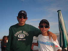 With my little brother Francisco.