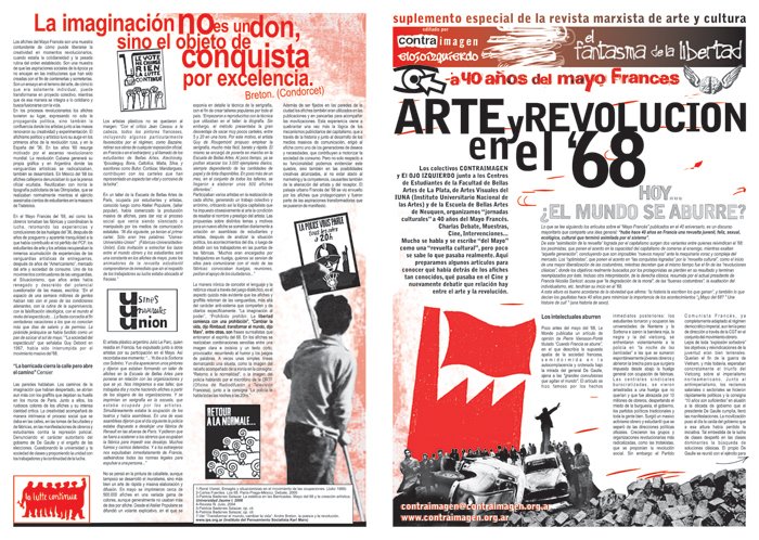 Suplemento especial de la Revista Marxista de arte y Cultura "El Fantasma de la Libertad"