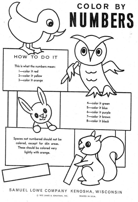 Colour The Numbers