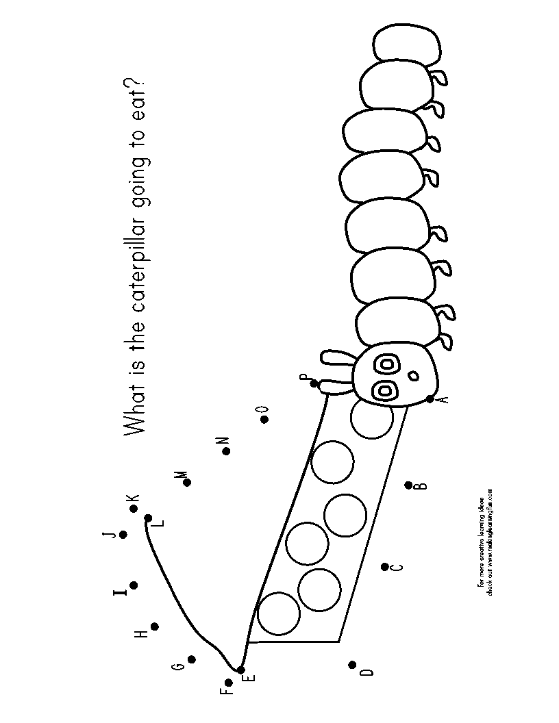 Caterpillar Coloring Page Caterpillar Coloring Page