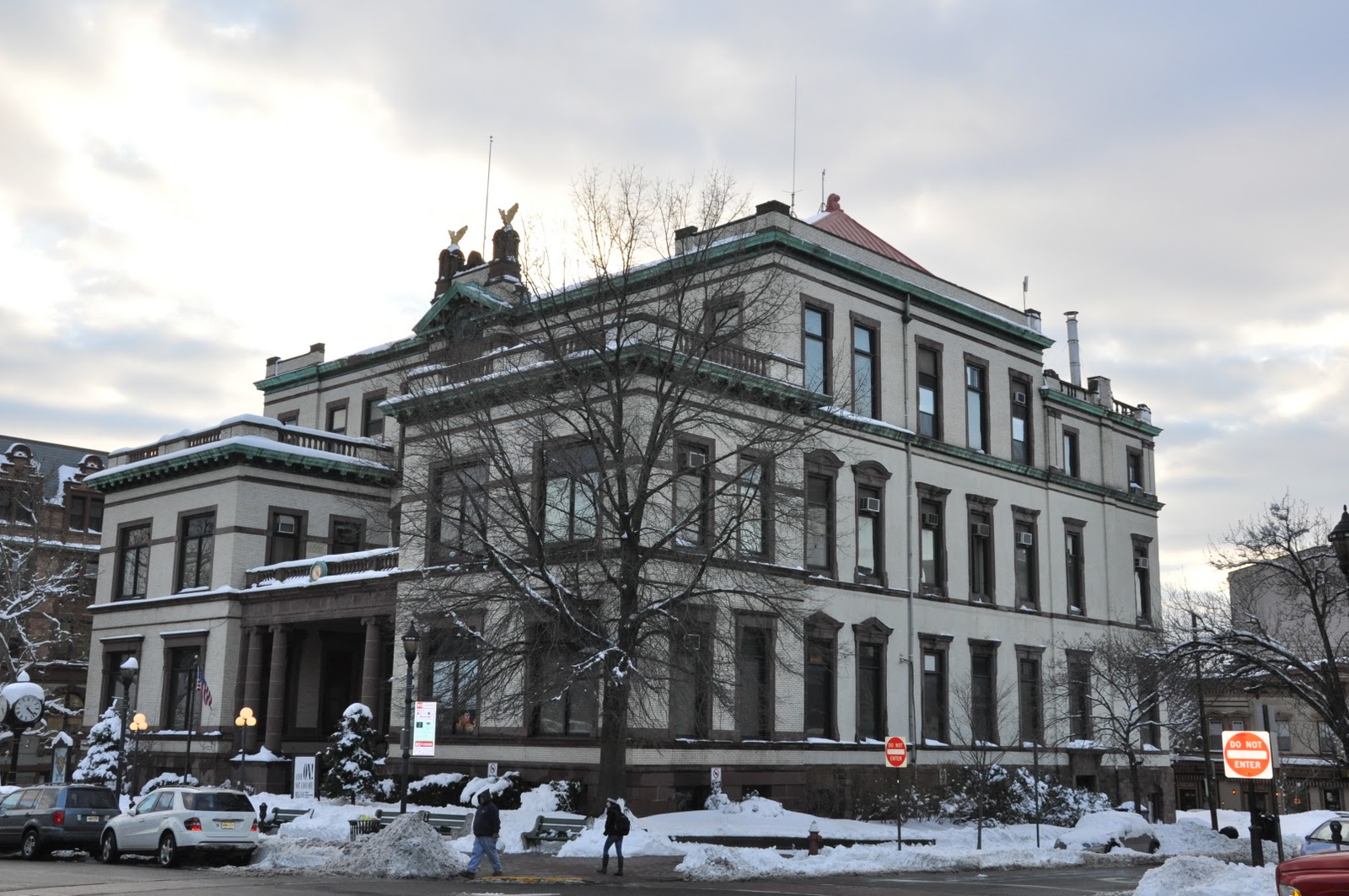 The Hoboken Journal Hoboken Photo of the Day City Hall in Snow