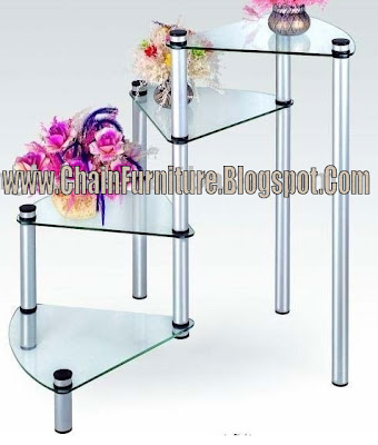Glass Tabel Stand