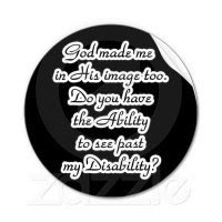 "If all you see is the disability...you might be missing a lot..."