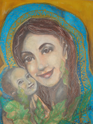 Arte Contemporanea La Madonna Del Sorriso