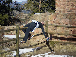 Christine at the top of Mt Falcon