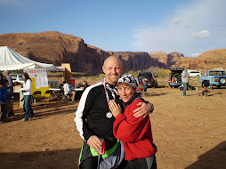 John & Beth at the Finish Line