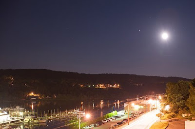 Strawberry Moon over Norwich by Dennis