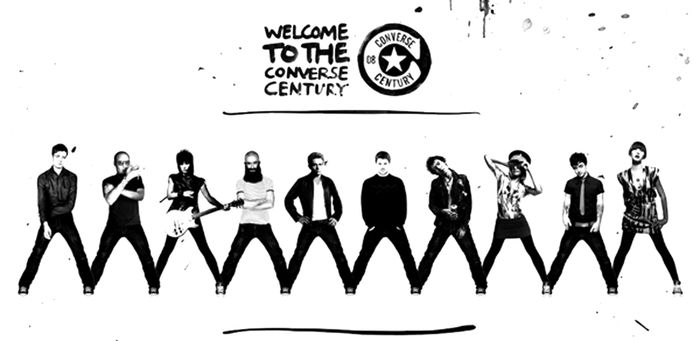 Evolucion del logo de converse