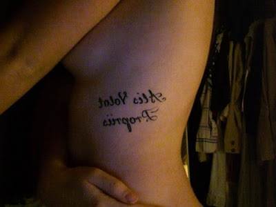 Alis Volat Propriis ('She flies with her own Wings') Alis Volat Propriis ('She flies with her own Wings')