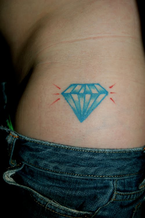 Diamond Tattoo Flash