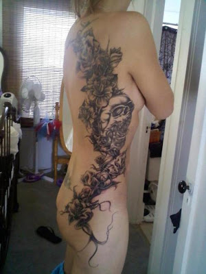 Labels: Skull Tattoo And Roses Labels: Skull Tattoo And Roses