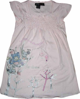 dress guess pink1 harga grosir rp 50 000 size 2