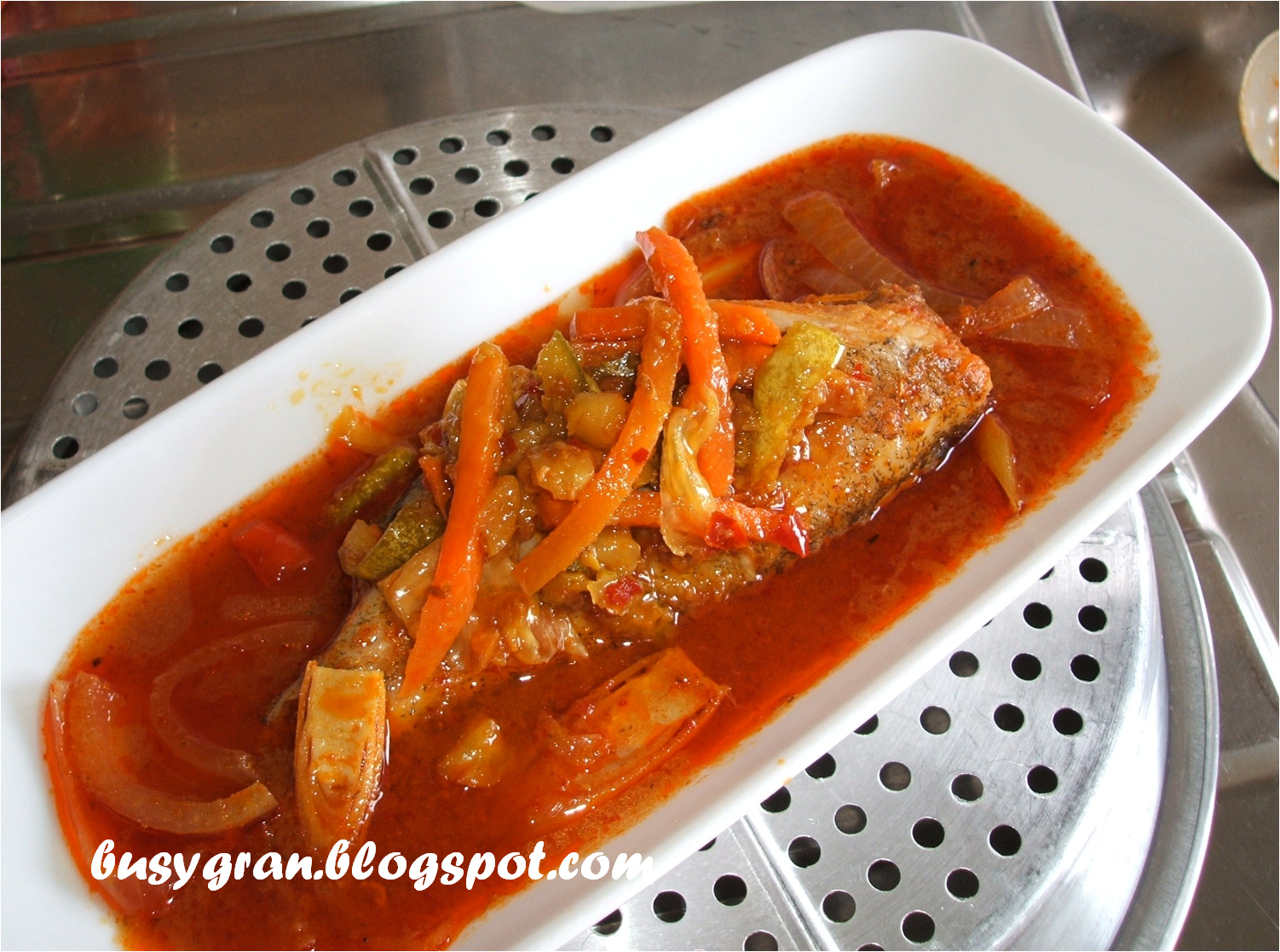 A Busy Gran's Kitchen Tom Yam Chilli Sambal Fish